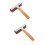 2Pcs Rubber Printmaking Brayers for Crafting, Ink and Glue Application 9