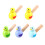 15Pièces Sifflets Oiseaux En Bois Jouets Educatifs Multicolores 2