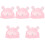 5Ud Accesorio Con Orejas De Para Mascotas Y Colorido 5