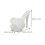 2Paires Sandales Blanches PVC Talons Soft Semelle 3