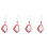 4Ud Con Para Teléfono Multicolor, Accesorio Kawaii 6