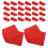 300Pièces Aluminium Rouge Faciles À Plier Pour Chocolats 1