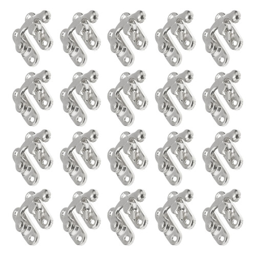 100Ud Pestillo De Hierro Plata Para Puertas Y Cajas De Madera 2