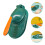 2Pcs Plastic Dumpling Skin Presser Mold for Kitchen Use Dark Green 9