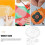 12Pièces Gabarits En Pour Porte-Clés, Outils DIY Cuir 11