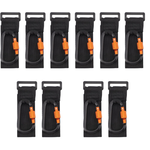 10Pièces Accroches Poussette Robustesse Usage 2