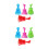 8Pcs PVC Bathroom and Kitchen Sink Plungers Practical Clog Removers 6