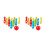 2Set Bowling Gioco Legno Educativo E Interattivo 8