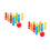 2Set Bowling Gioco Legno Educativo E Interattivo 9