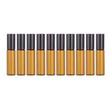 20Szt Wielorazowe Butelki Z Kulą Do Olejków Aromatycznych Light Brown