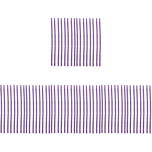 400Pz Bastoncini Chenille Morbidi Viola Per Lavoretti Creativi Bambini 2