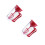 2Pz Dispenser Rosso Per Preparare E Impasti Pancake E Cupcake 8