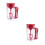 2Pz Dispenser Rosso Per Preparare E Impasti Pancake E Cupcake 10