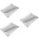 3Set Cuscino Braccio Manicure Pelle Argento Per Nail Art Salone Casa 9