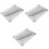 3Set Cuscino Braccio Manicure Pelle Argento Per Nail Art Salone Casa 5