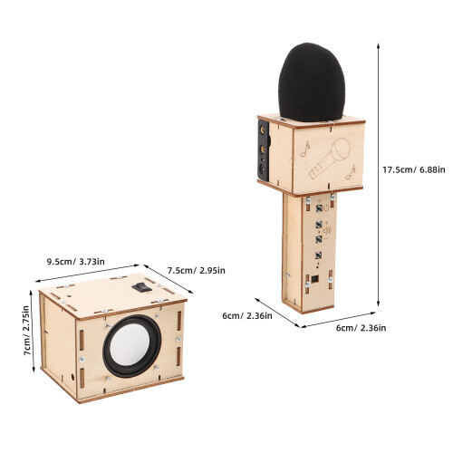 1Set Karaoke Kinderspeaker DIY Kit Bouw Je Eigen Geluidssysteem 1