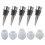1Conjunto Kit De Moldes Silicone DIY Para Rolhas De Vinho Variadas 1