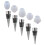 1Conjunto Kit De Moldes Silicone DIY Para Rolhas De Vinho Variadas 7