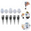 1Conjunto Kit De Moldes Silicone DIY Para Rolhas De Vinho Variadas 5