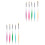 2Conjuntos Pincéis E Canetas Portáteis Para Nail Art Eficiente 3