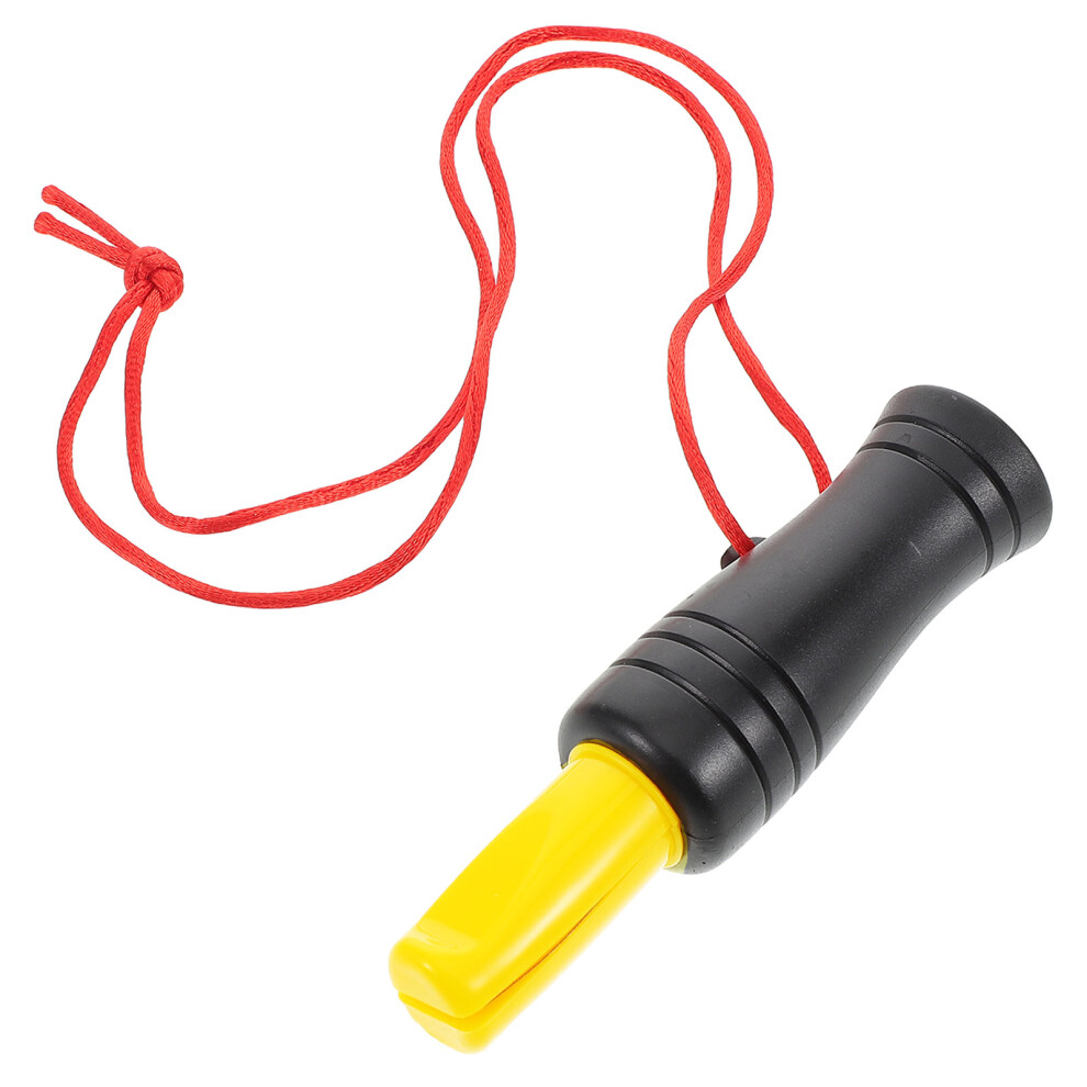 3Szt Czarna Plastikowa Gwizdka Kaczka DźWięK Realistyczny-image