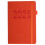 Orange Daily Planner Notebook 2025 Organizer for Meetings 9