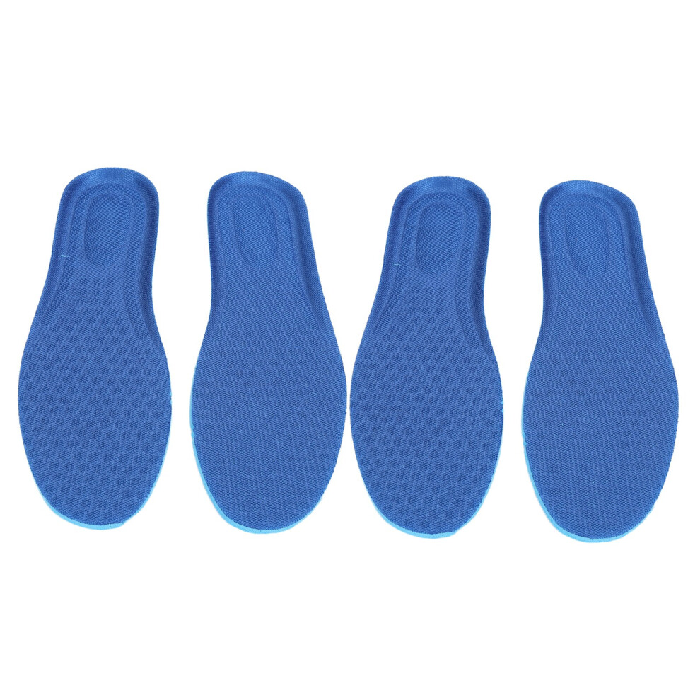 Ice Silk Insoles 2 Pairs Breathable Heavy Duty Anti Slip Foot Pads
