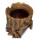 Reptiles Hideaway Cave Hollow Stump Shaped for Lizards Geckos 5