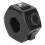 Rotating Decompression Ring Toy 360 Finger Stress Relief Black 15