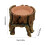 Reptiles Hideaway Cave Hollow Stump Shaped for Lizards Geckos 3