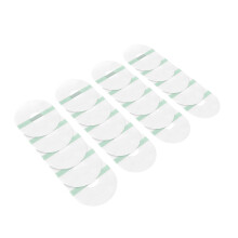 20 Stück Oval Sensor Befestigungsklebestreifen Transparent mit grüner Streifen für vielfältige Anwendungen