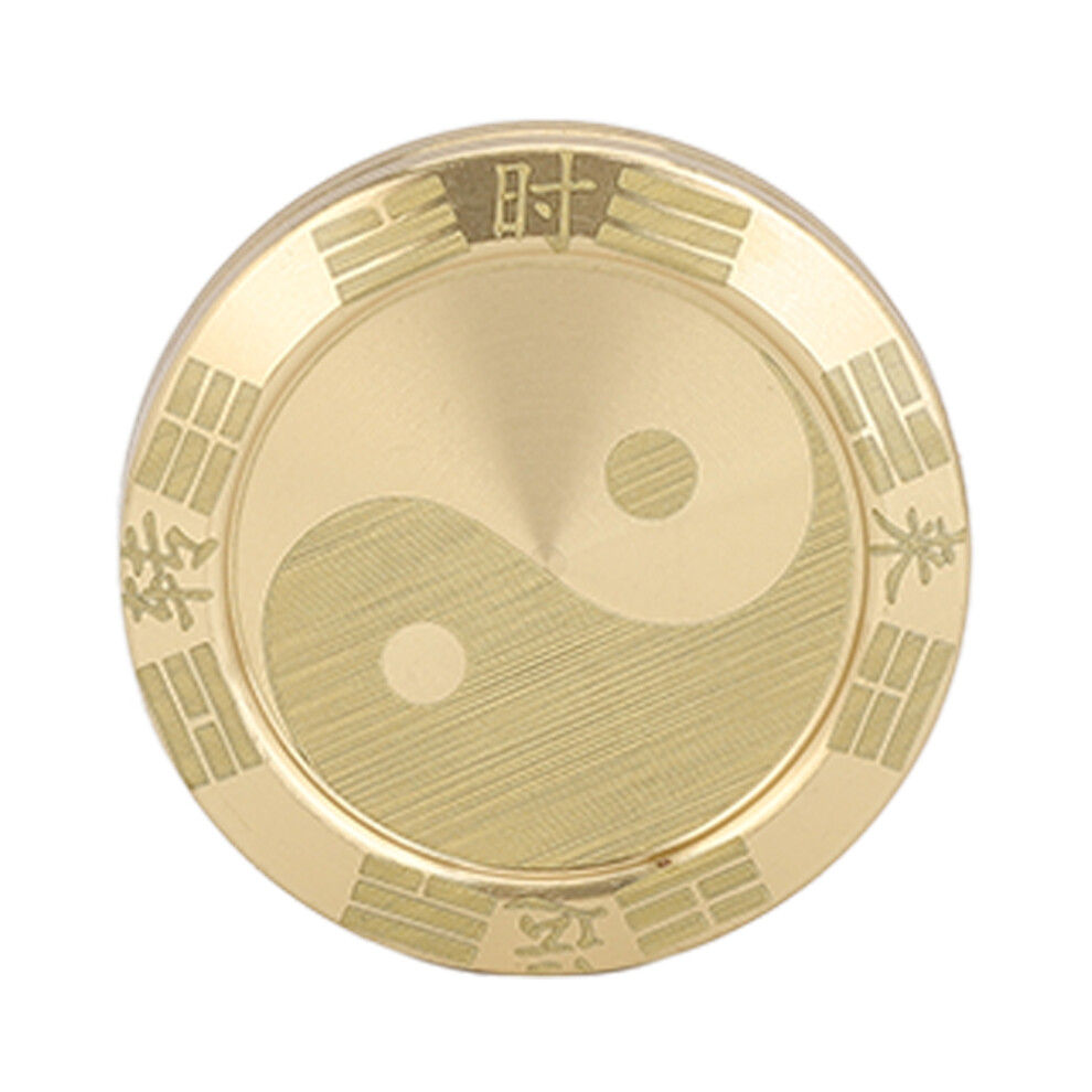 Brass Tai Chi Coin: Compact Decompression Slider for Stress-Free Living