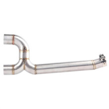 Motorcycle Exhaust Middle Pipe For Yamaha FZ6 FZ6N FZ6S 20042009, Stainless Steel Link Pipe