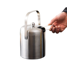 Seau à glace pratique de 1300ml, récipient à glace pratique avec