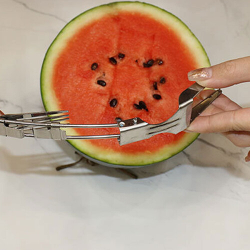 Watermelon Cutter and Fork Fruit Cutter Fruit Slicer Kitchen 1