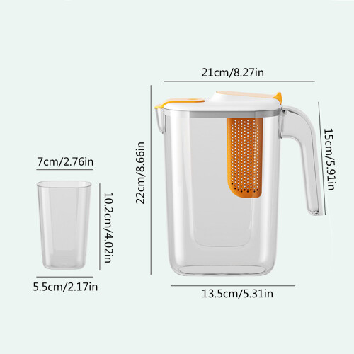 Convenient Water Kettle with Filter Cold Kettles Large-I 2