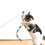 Peluche chenilles chats jouet Interaction-Grand œil vert forêt 4 5