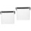 2Pcs Large Capacity Black Dog Food Storage Container with Round Edges 4
