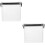 2Pcs Large Capacity Black Dog Food Storage Container with Round Edges 6