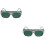 2Ud Gafas De Seguridad Soldador ABS Elásticas Multicolor 8