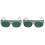 2Ud Gafas De Seguridad Soldador ABS Elásticas Multicolor 4