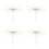 4Ud Bastidor De Sombrilla De Bambú Beige Estable Para Decoración Y DIY 4