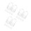 18Ud Transparente Plástico Resistente Para Decoración DIY 11