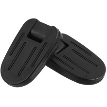 2St Zwarte Plastic Fietspedalen Voor Kinderen Antislip Comfortabel