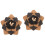 2Ud Broche Botonniere De Madera Y Para Traje 6