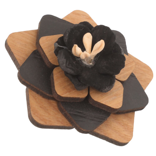 2Ud Broche Botonniere De Madera Y Para Traje 2