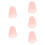 5Pièces Gaine De Protection Saxophone Rose Silicone Durable 11