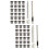 2Ensembles Grommets Métalliques DIY Oeillets Pour Cuir Chaussures 9