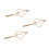 3Ud Colgador Guitarra Madera Macramé Estilo 6