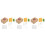 3Ensembles Kit D'artisanat Feutrage DIY Fruit Polyester Coloré 4